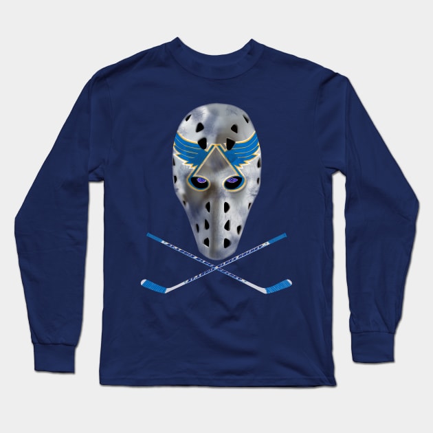 Blues Liut Long Sleeve T-Shirt by DistractedGeek